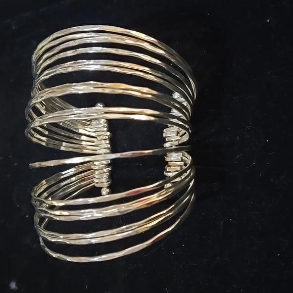 Silver-Tone Cuff Bracelet - Picture 2 of 4